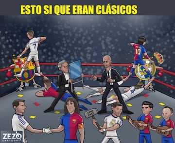 Los mejores memes del Clásico Barcelona - Real Madrid