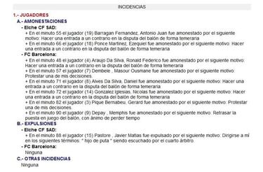 Pastore se expone a una dura sanci¨®n por insultar al colegiado