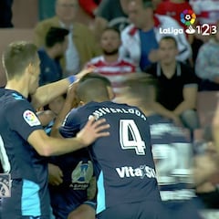 Resumen y goles del Granada-Cultural Leonesa de la Liga 1|2|3