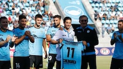 “Que el club de la ciudad me apoye así, es emocionante... No me lo esperaba”