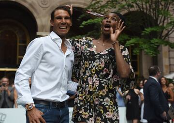 Rafa Nadal y Venus Williams.