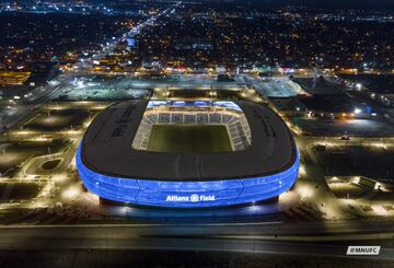 Minnesota United inaugurated their new stadium with a 3-3 draw against New York City FC with the stunning field amazing the fans.