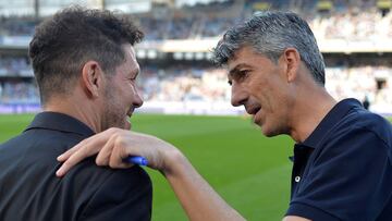 Alguacil, con Simeone.