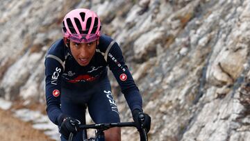 Egan Bernal, ciclista del Team Ineos Grenadiers