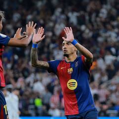 Aprobados y suspensos del Barcelona: Raphinha y Lamine se dan un festín