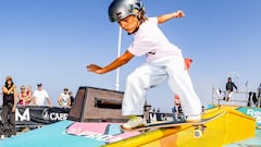 Una skater cántabra de 8 años arrasa en Instagram