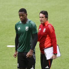 Emery se ilusiona con Jhon Durán y Ollie Watkins en Aston Villa