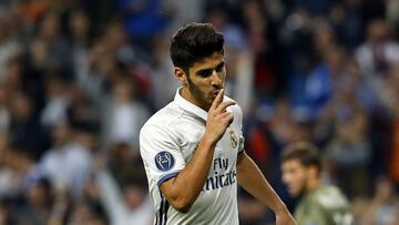 Marco Asensio opta a llevarse el dorsal que portó James la pasada campaña.