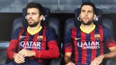 Pique and Alba miss out on Barcelona's trip to Sevilla