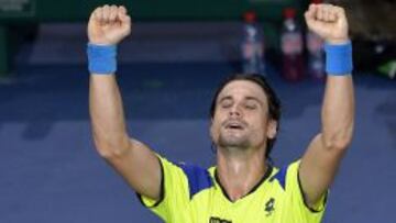 David Ferrer, tras su triunfo ante Nadal.
