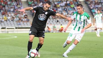 David Ferreiro, durante un partido.