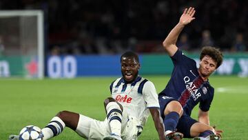 Noche de pesadilla para Musah en el Parque de los Príncipes