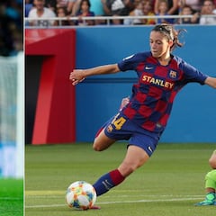 Piqué y Aitana Bonmatí, mejores futbolistas catalanes del año