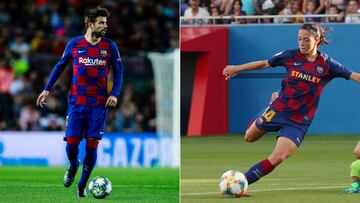 Aitana Bonmatí y Piqué mejores futbolistas catalanes del año.