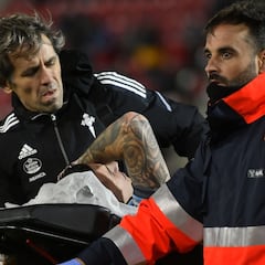 Santi Mina supera el susto