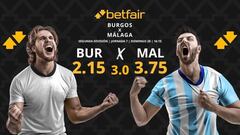 Burgos CF vs. Málaga CF: horario, dónde ver, pronósticos y clasificación