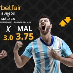 Burgos CF vs. Málaga CF: horario, dónde ver, pronósticos y clasificación