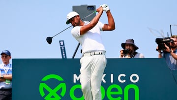 Tony Finau at the México Open at Vidanta