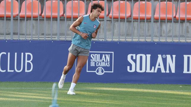 ¡João Félix se entrena con el Atleti!