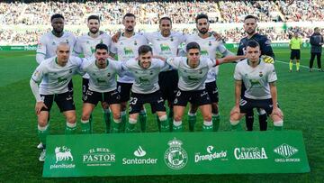 Once inicial del Racing frente al Lugo.