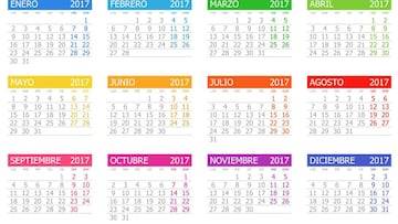 Calendario laboral 2017: festivos en España y por comunidades