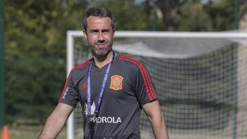 Jorge Vilda, seleccionador espa&ntilde;ol. 