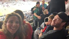 Chris Hemsworth and Elsa Pataky celebrate Spain’s World Cup win