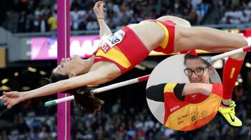 La atleta cántabra, única ganadora de dos medallas olímpicas, ha querido sumarse a esta iniciativa con una camiseta firmada de la Selección Española de Atletismo. Su precio de salida será de 100€.