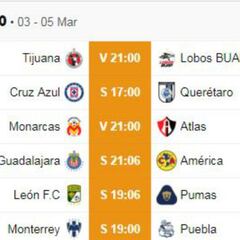 Conoce a los 8 rivales restantes de tu equipo en la Liga MX