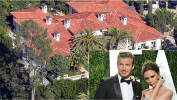 La mansión en la que vivieron los Beckham en Beverly Hills fue vendida por un valor que supera por más de 10 millones de dólares lo ellos pagaron.