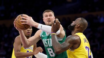 Luka Doncic and LeBron James come up against the reigning NBA champions at TD Garden on Saturday, March 8.