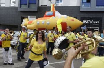 La fiesta del ascenso en Villarreal