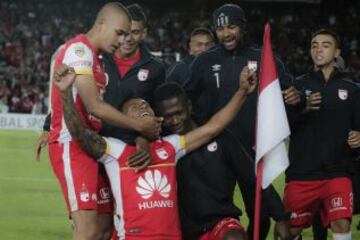 Santa Fe clasifica a la siguiente fase de la Copa Sudamericana.