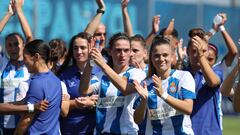 El Espanyol Femenino celebra su goleada (5-1) ante el Barcelona B
Primera RFEF Femenina
09-09-2023