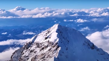 El Monte Everest a vista de dron DJI.