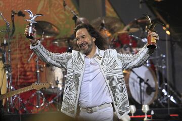 Via del Mar, 26 febrero 2019.
El cantante Marco Antonio Solis durante la cuarta jornada del Festival de Via del Mar 2019.
Sebastian Cisternas/ Aton Chile.
