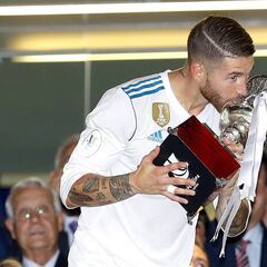 El Real Madrid recibe mañana el trofeo de campeón de Liga