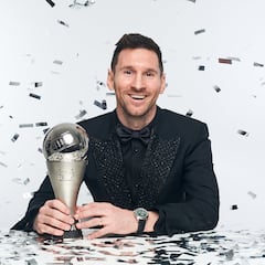 ¡Messi gana el The Best!