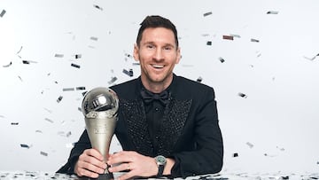 El argentino tiene la posibilidad de ganar su tercer galardón al hilo como mejor jugador de la FIFA, algo que nadie ha conseguido desde la separación con France Football.