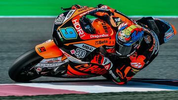 Navarro y Salac, los m¨¢s r¨¢pidos del test en Moto2 y Moto3