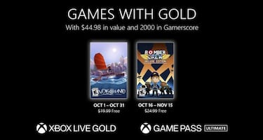 October 2022 Free Games on PS Plus, Xbox Live Gold, Amazon Prime Gaming and Google Stadia Pro