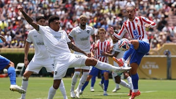 Although Antoine Griezmann netted a late winner in Pasadena, Atlético were beaten to Group B second spot by opponents Botafogo.