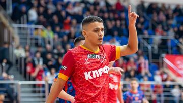 Mateus Maia en su antiguo equipo, el Partido Comunista de Moscú