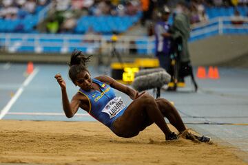 La atleta logró su tiquete para París 2024 en la modalidad de Salto Largo