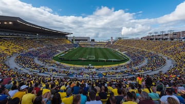 El Estadio de Gran Canaria, donde la Unión Deportiva Las Palmas juega como local, acogería los partidos del Mundial 2030 en la Isla.