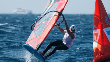 Nacho Baltasar disputar¨¢ las semifinales en los Lanzarote iQFOiL Games
