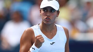 Jessica Bouzas, contra Venus Williams en Cincinnati.