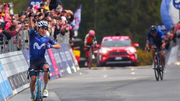 Einer Rubio gana la etapa 13 del Giro de Italia