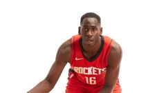 Usman Garuba, p&iacute;vot de Houston Rockets.