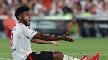 Miguel Ángel Borja se acerca al récord de Ángel en River Plate